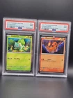 Pokémon 151 Poster Collection Set SEQUENTIAL PSA 9 Bulbasuar Charmander