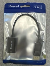 Moread Gold-Plated HDMI to VGA Adapter - Male to Female New & Sealed.