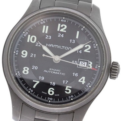 HAMILTON Khaki field H705650/H70565133 Date Automatic Men's Watch_956797