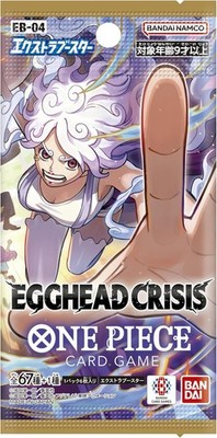 PSL ONE PIECE Card Game Extra Booster EGGHEAD CRISIS EB-04 Sealed