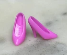 Vintage *Barbie* Shoes ~Pink Pumps~ 90's Classic High Heels, Flaws