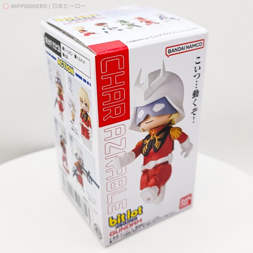 Bit Lot Gundam CHAR AZNABLE Mobile Suit Action Figure Chibi SD Pilot UC Zeon 5 - Picture 13 of 15