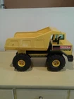 TONKA Mighty Diesel Dump Truck Yellow Steel