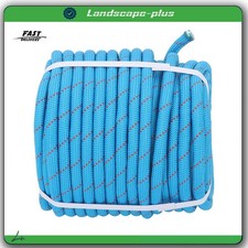 8400Lbs Breaking Strength Bull Rope Blue 1/2" 125' Double Braid Polyester Rope