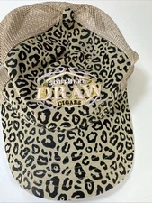 Hat Leopard Print Southern Draw Cigars Baseball Cap Hat Snap Back Adjustable