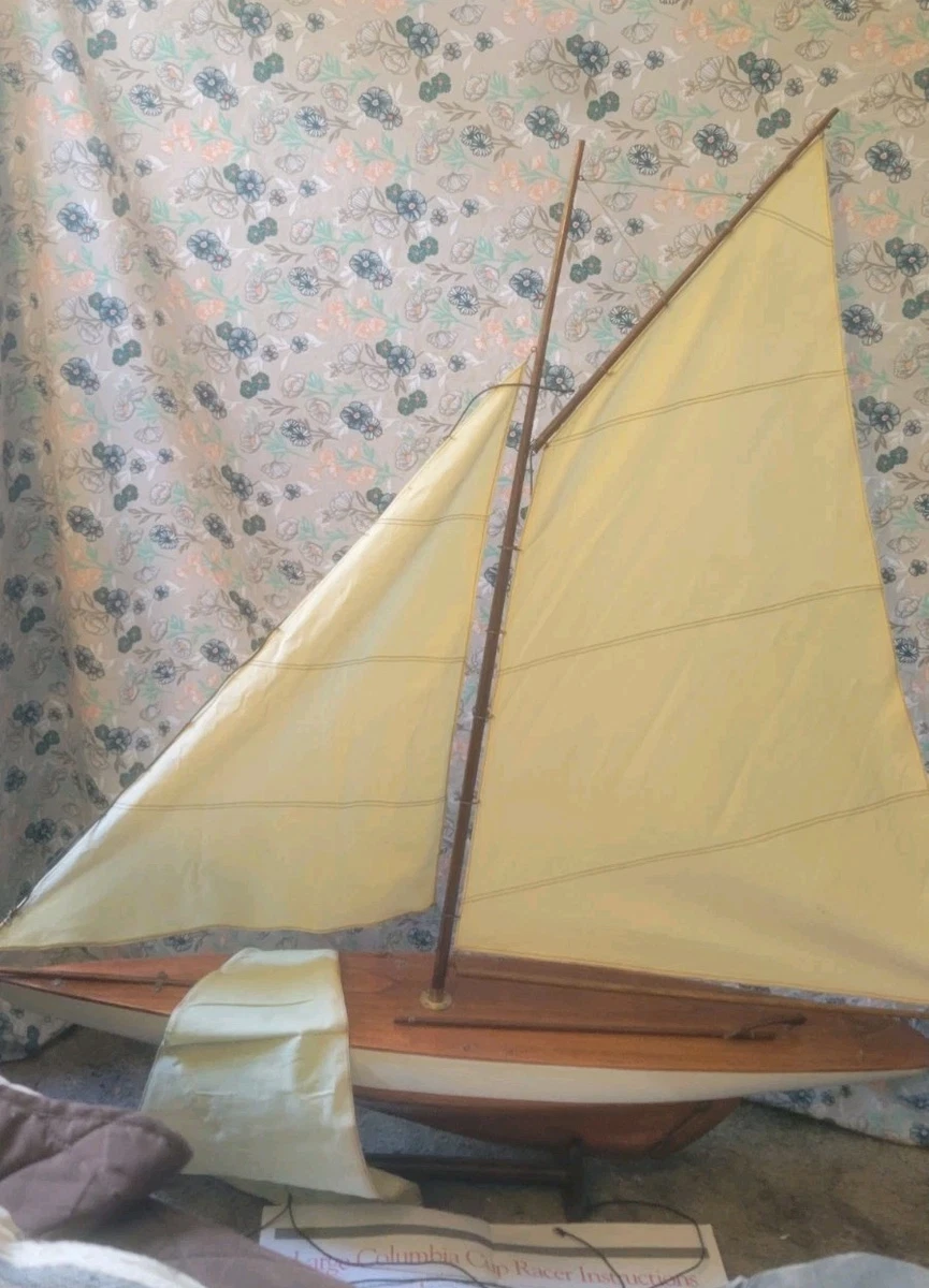 帆船模型 木制帆船模型古董模型船| eBay