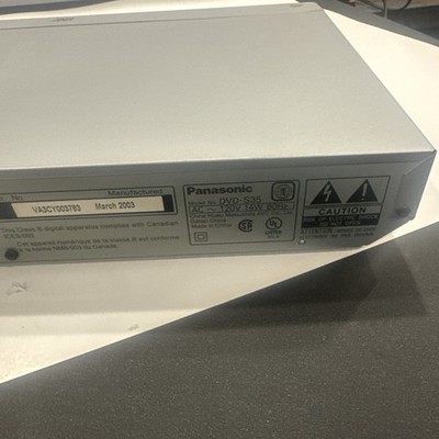 Panasonic DVD/CD Player Model DVD-S35 No Remote Tested Working | eBay