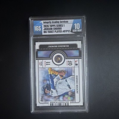 2026 Topps Series 1 - Big Ticket Players Jackson Chourio #BTP-12