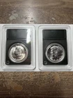 1964 D And P Uncirculated US Half Dollar Coins