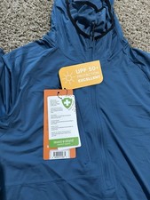 Sitka Mens M Equinox Guard Insect Shield Hoody - Pacific Blue - 50248