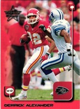 1999 LEAF ROOKIES & STARS DERRICK ALEXANDER #96 CARD $0.99 VALUE BOX