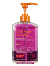 b.tan Clear Self Tan Gel Transfer-Resistant Self Tanning Gel 16 Fl Oz