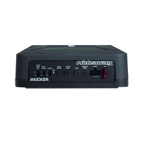 Kicker Hideaway HS8 Sub 8" Compact Powered Active Underseat Subwoofer 150w RMS - Picture 3 of 6