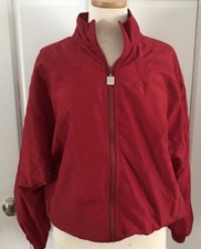 Vintage Tracksuit Women's Jacket Pants Tail Golf Red