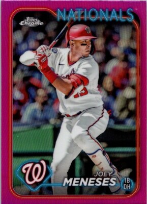 2024 Topps Series 1 Joey Meneses Pink  #142