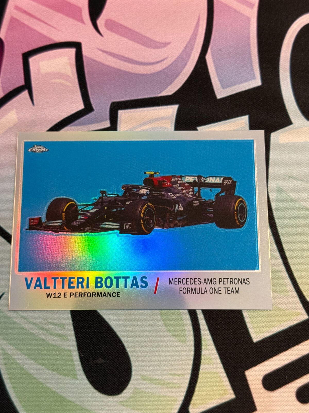 2021 Topps Chrome F1 1961 Sports Cars #T61-VB Valitteri Bottas Refractor