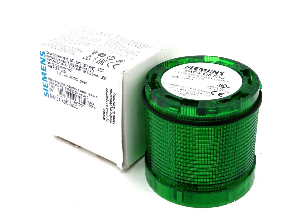 NEW SIEMENS 8WD4420-5AC CONTINOUS LIGHT ELEMENT 8WD44205AC | eBay