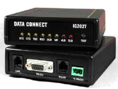 Data Connect IG202T-DC Modem - Serial Data Extender - IG202TDC- BELL 202T
