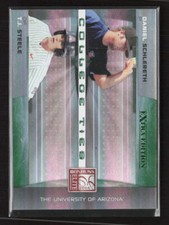 2008 Donruss Elite #CTC-5 Daniel Schlereth T.J. Steele College Ties /1500 (JT)