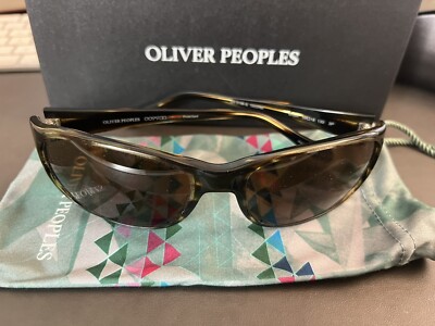 OLIVE RPEOPLES BRION POLARIZED SUN OV5196 in Cocobolo Rare Find MSRP$485