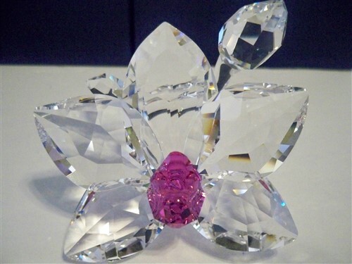 SWAROVSKI ORCHID BLOSSOM 864464 FUCHIA RAIN | eBay
