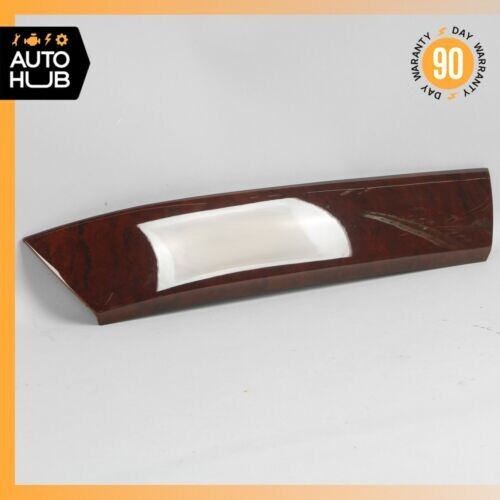 03-13 Maserati Quattroporte M139 Rear Right Side Door Panel Trim Panel Wood OEM