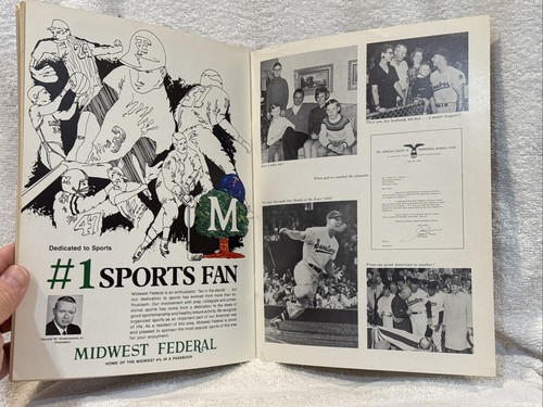 VINTAGE Minnesota Twins 1970 Program vs. Oakland A's Prog, Bob Allison Tribute! - 第 13/14 張圖片