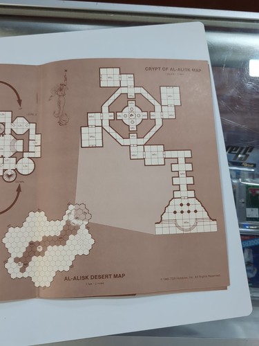 LOST TOMB OF MARTEK MODULE I5 TSR DUNGEONS & DRAGONS AD&D D&D tracy hickman '83 - Picture 13 of 13