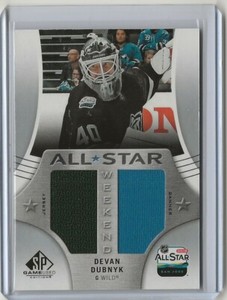 devan dubnyk all star jersey