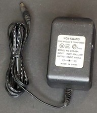 12V AC/DC Adapter For HON-KWANG D12-08A Plug In Class 2 Transformer Power Supply
