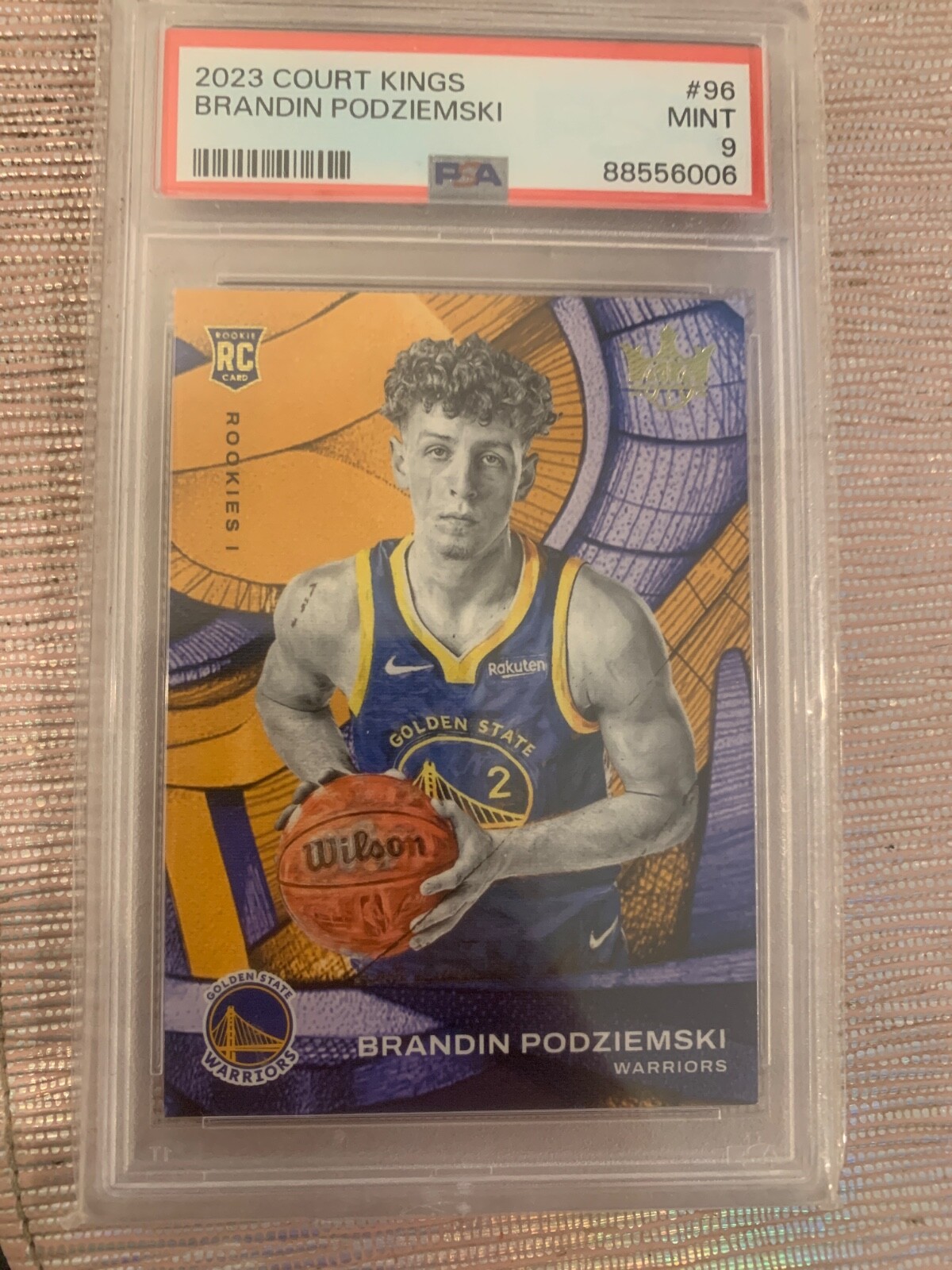 2023 Brandon Podziemski Court Kings Hot Rookie Card 🔥 RARE 🔥 PSA 10