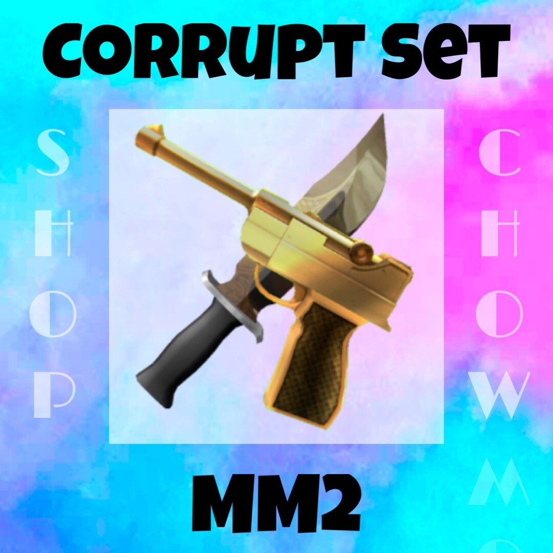 Corrupt Set MM2 Roblox Murder Mystery 2 SAME DAY DELIVERY eBay