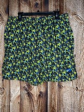 Nike VTG Neon Men  s Swimming Trunks Board Shorts SZ XXL White Tag Rubber Swoosh