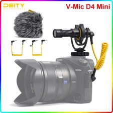 Deity V-Mic D4 Mini Microphone Compact Head Mic TRS 3.5mm For Camera DSLR Video