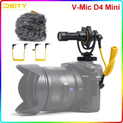 Deity V-Mic D4 Mini Microphone Compact Head Mic TRS 3.5mm For