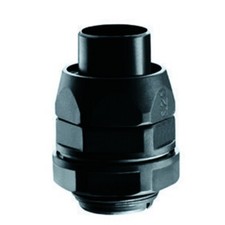 RIGHT SWIVEL FITTING WITH STEP PG36 - SHEATH 32 - BLACK