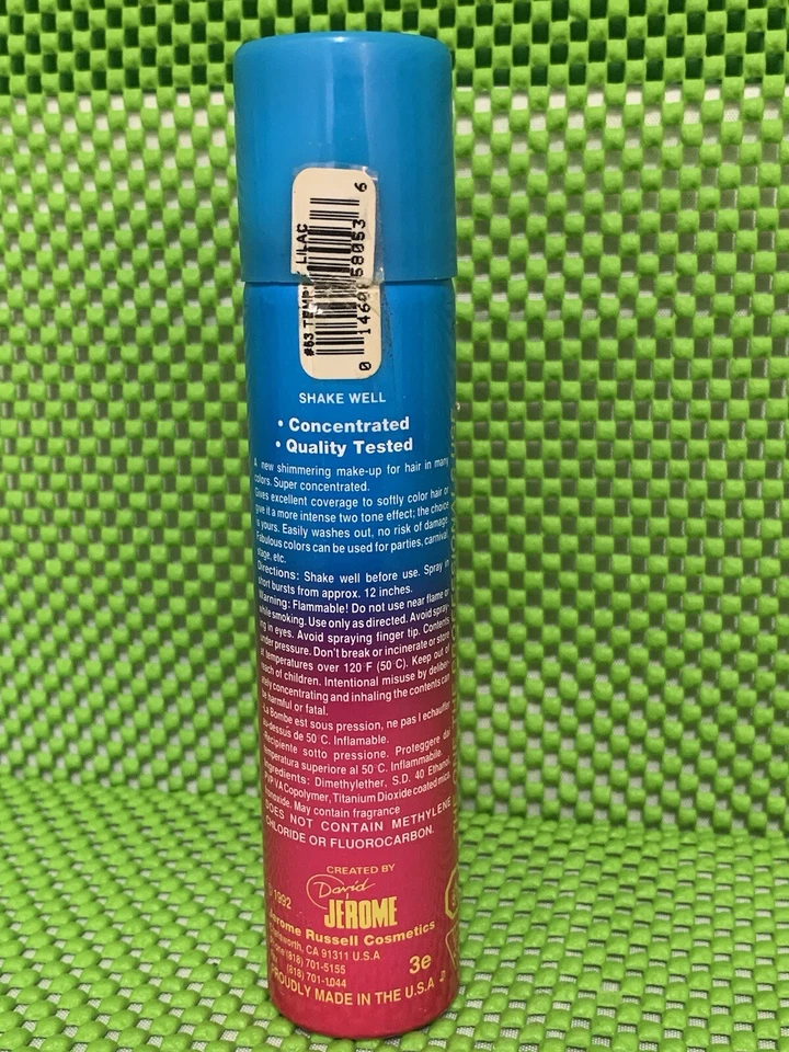 Color de cabello temporal Jerome Russell (2,2 oz) cabello oscuro a claro LILA BORGOÑA Foto 2 de 4