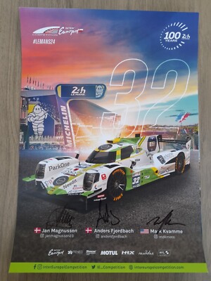 Photo Dédicacée Vainqueurs Le Mans 2009 (Peugeot) – Avec Certificat D'authenticité