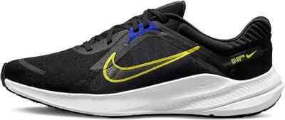 Size 10 - Nike Men Quest 5 Black High Voltage Racer Blue  display picture 1