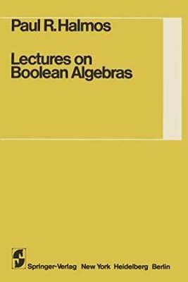 Lectures on Boolean Algebras - Paperback, by Paul R. Halmos - Acceptable n