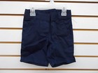 Girls Navy Uniform Adjustable Waist Shorts Size 4 - 5