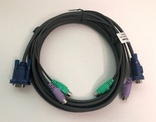 IOGEAR All in One 10FT Premium Bonded KVM Cab...