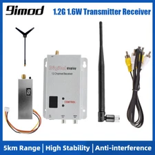 9IMOD 1.2G 1.6W VTX Video Transmitter 12CH Digital VRX Receiver for RC FPV Drone