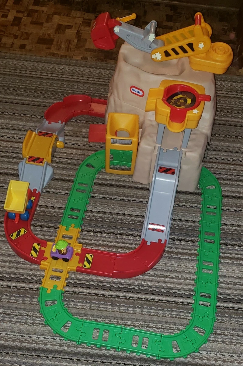 Vintage Little Tikes Big Adventure Construction Peak Rail Road