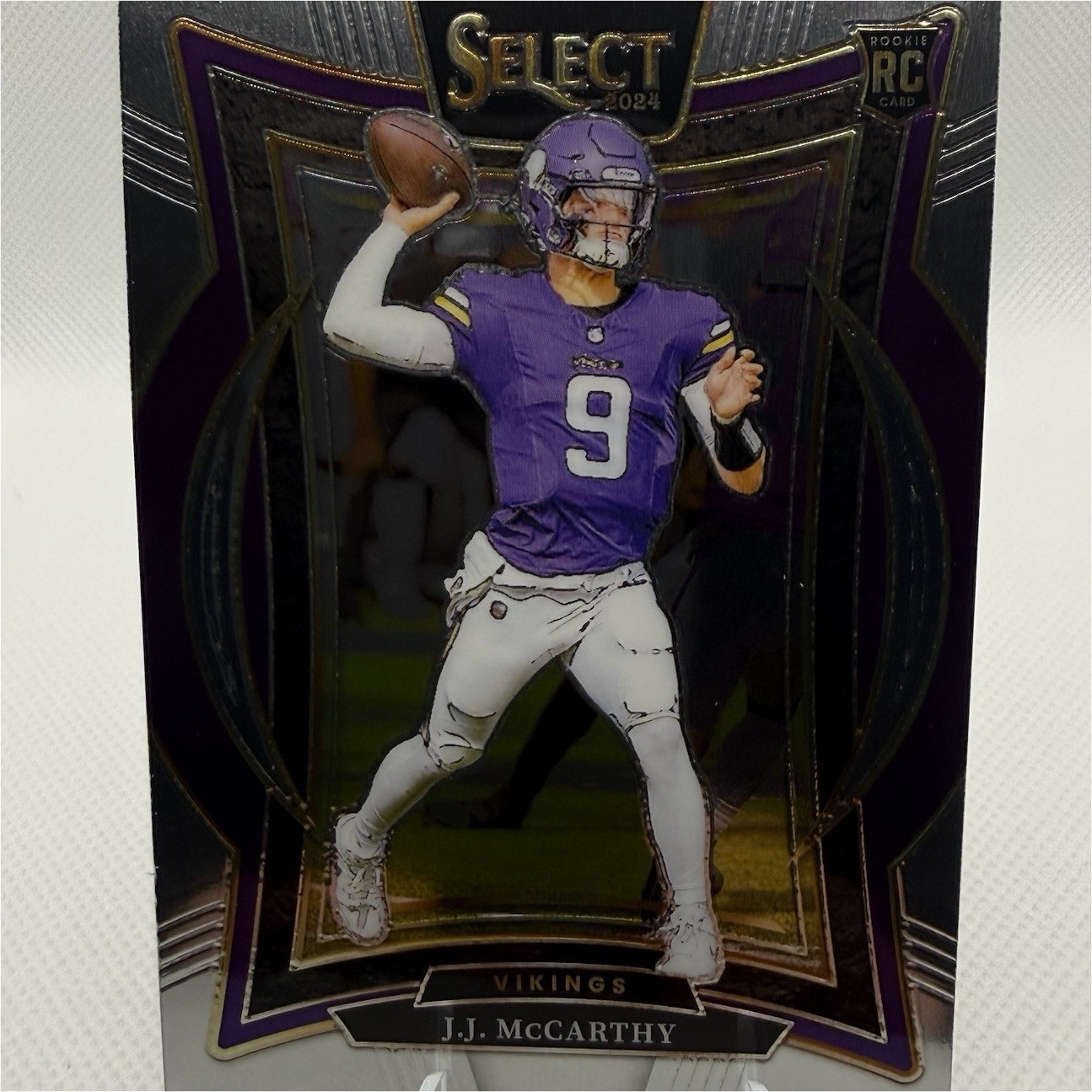 2024 Panini Select J.J. McCarthy Rookie Concourse #24 Minnesota Vikings NFL