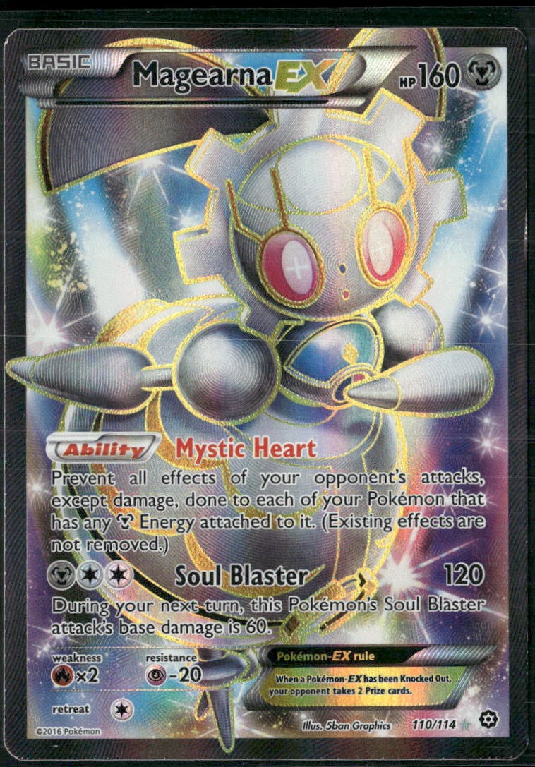 XY - Steam Siege #110/114 Magearna EX (Full Art)