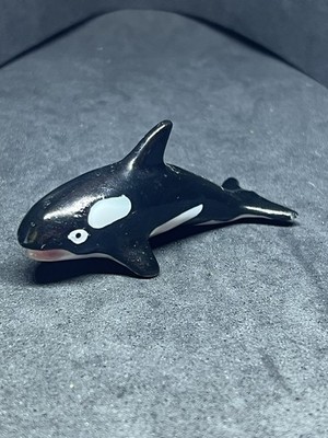 Small Ceramic Orca Killer Whale 2.75'' A3