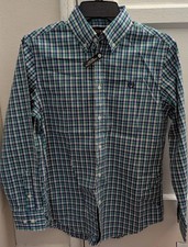 Lauren Ralph Lauren Big Boys Long-Sleeve Button Down Plaid Shirt Size 16