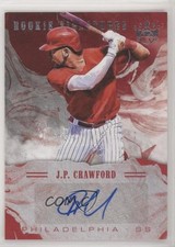 2018 Panini Diamond Kings DK Rookie Signatures JP Crawford #S-JC Auto 6fs