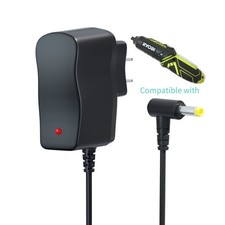 AC Charger for Ryobi Cordless Screwdriver Models HP44L HP34L Circle tip Input
